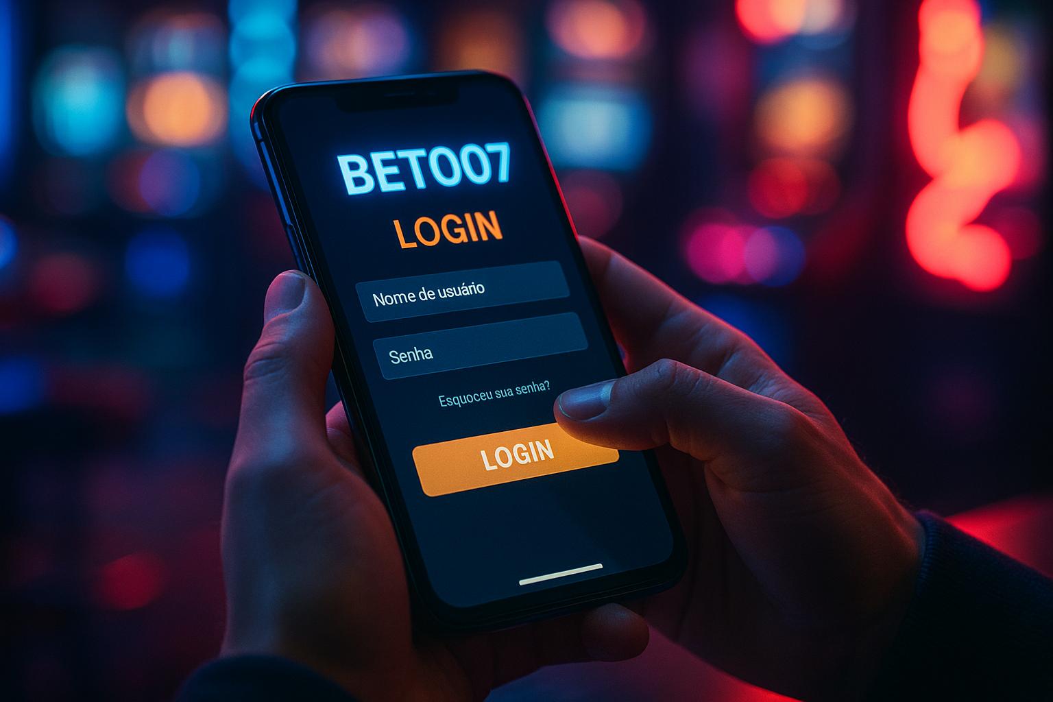 Login no Cassino BET007