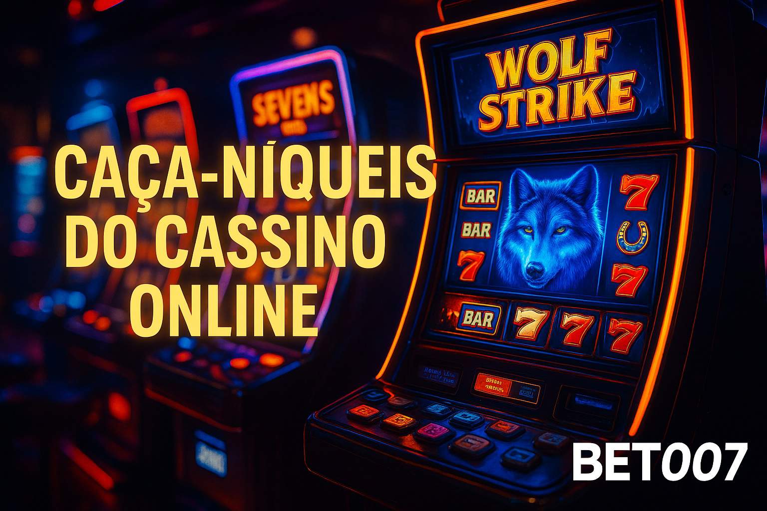 Explore o mundo das slot machines no BET007 Casino
